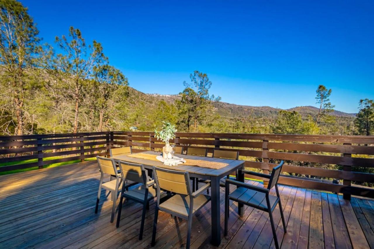 Sierra Vista Lookout Lodge With Creek, Waterfall And Waterholes, Minutes From Bass Lake And Yosemite South Gate North Fork Dış mekan fotoğraf