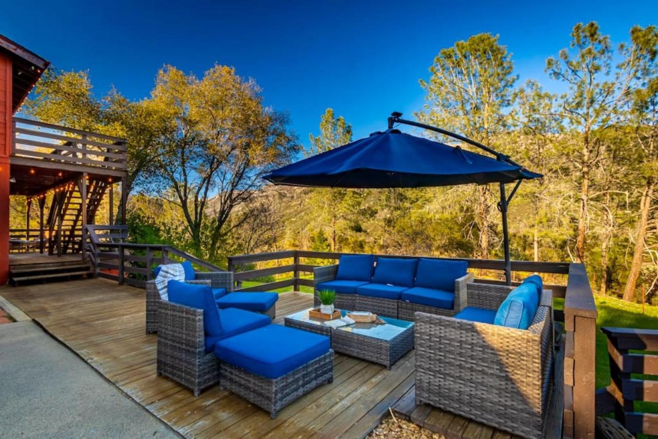 Sierra Vista Lookout Lodge With Creek, Waterfall And Waterholes, Minutes From Bass Lake And Yosemite South Gate North Fork Dış mekan fotoğraf