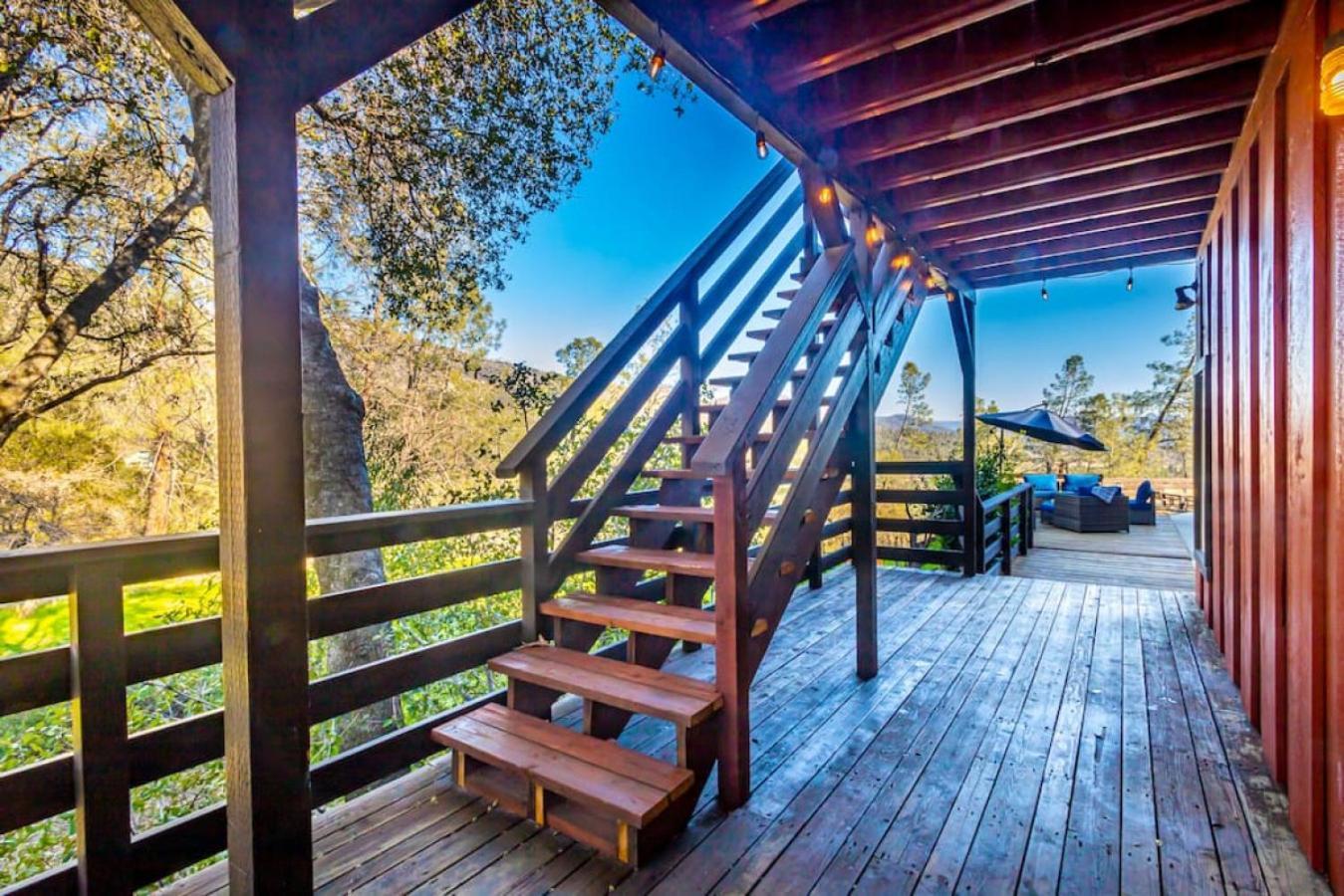 Sierra Vista Lookout Lodge With Creek, Waterfall And Waterholes, Minutes From Bass Lake And Yosemite South Gate North Fork Dış mekan fotoğraf