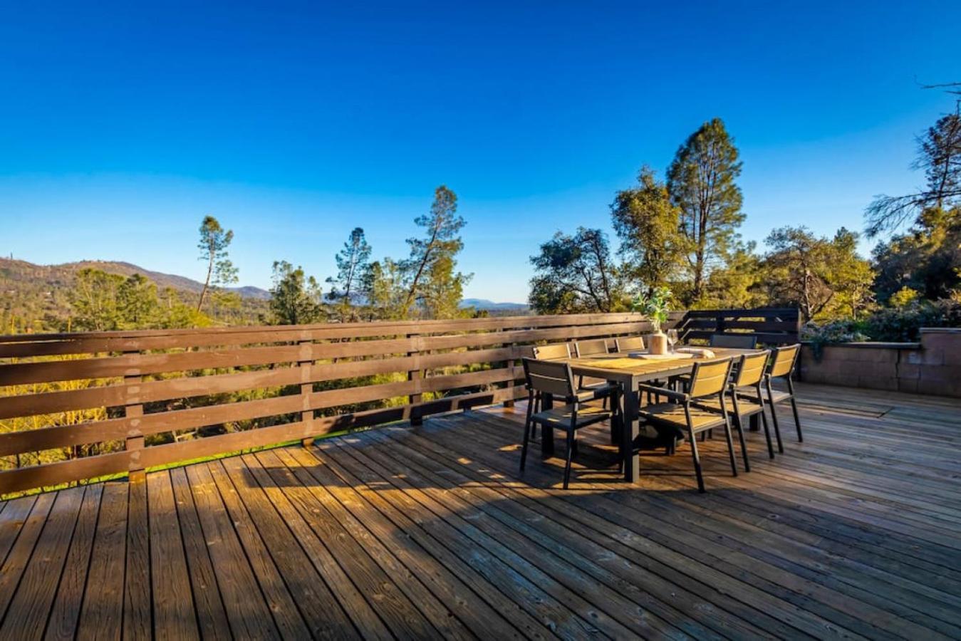 Sierra Vista Lookout Lodge With Creek, Waterfall And Waterholes, Minutes From Bass Lake And Yosemite South Gate North Fork Dış mekan fotoğraf
